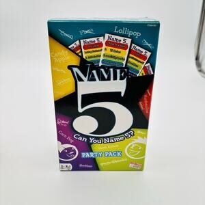 Can You Name 5 COMPLETE Endless Games 2017 Word Game Party Family. Clean.